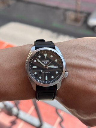 Seiko DressKX Automático Negro/Plata