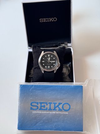 Seiko DressKX Automático Negro/Plata