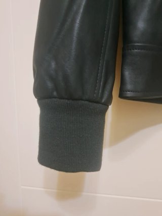 Chaqueta Bomber Negra Talla S