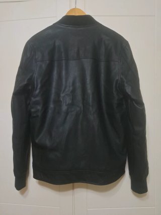 Chaqueta Bomber Negra Talla S
