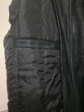 Chaqueta Bomber Negra Talla S