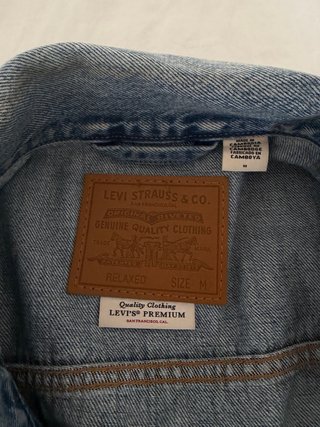 Chaleco de Jean Levi's Azul