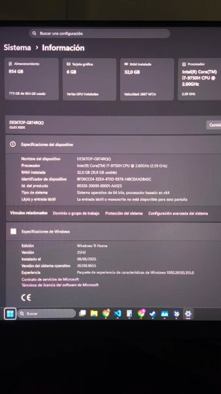 MSI GL65 i7 | 32GB RAM | RTX 2060 6GB