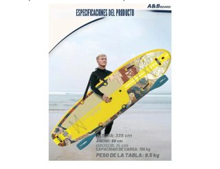 Tabla Paddle Surf Hinchable A&BBOARD 335 cm