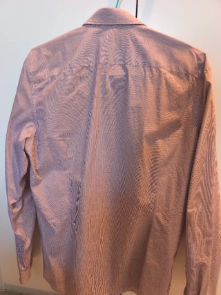Camisa Calvin Klein Roja y Blanca