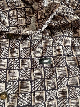 Camisa Lee étnica manga corta Talla L