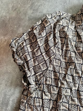 Camisa Lee étnica manga corta Talla L