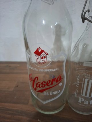 3 Bottiglie di Gassosa Vintage