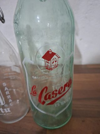 3 Bottiglie di Gassosa Vintage