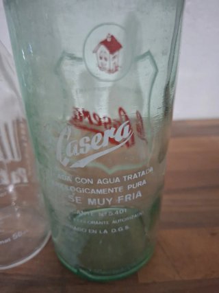 3 Bottiglie di Gassosa Vintage