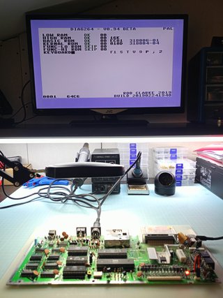 MAINBOARD COMMODORE 16 C16 C116 ASSY 250443 A3