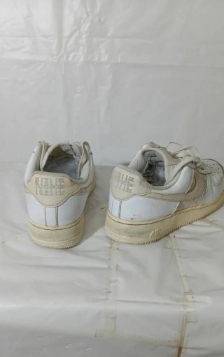 Nike Air Force 1 Beige/Bianco