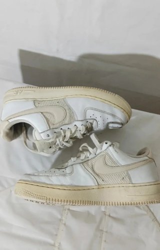 Nike Air Force 1 Beige/Bianco