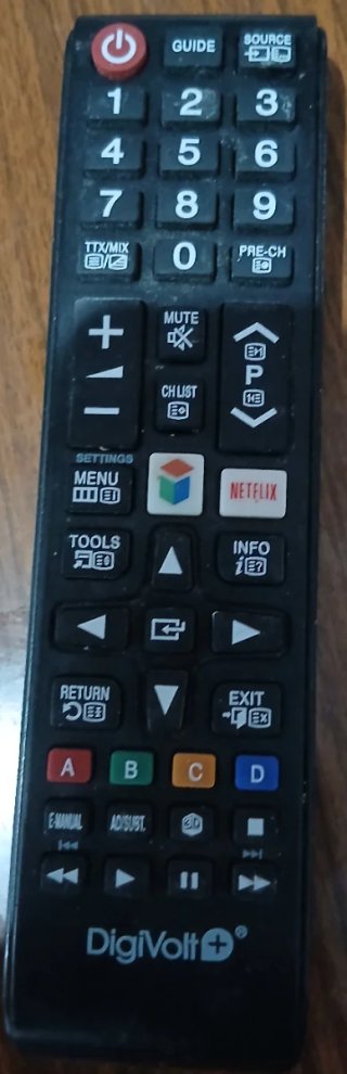 Mando a distancia DigiVolt TV