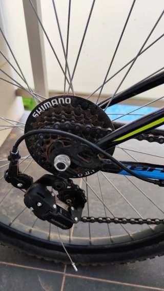 Bicicleta BH California 24 Negra/Verde
