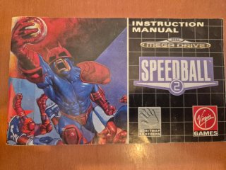 Instrucciones Mega Drive Speedball 2