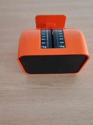 Báscula de cocina naranja MORBELINO Retro vintage