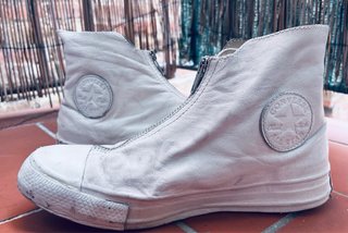 Converse Piel Blanca Edición Limitada Talla 38