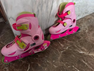 Patines Oxelo rosas talla ajustable