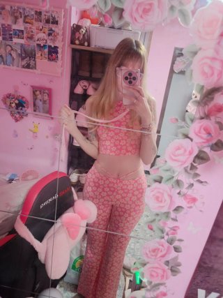 Conjunto de florecitas leggins y top de H&M