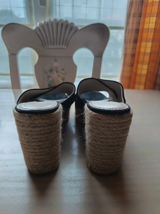 Cuñas Zara Negras Talla 40