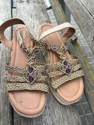 Sandalias Sendai Beige Multicolor
