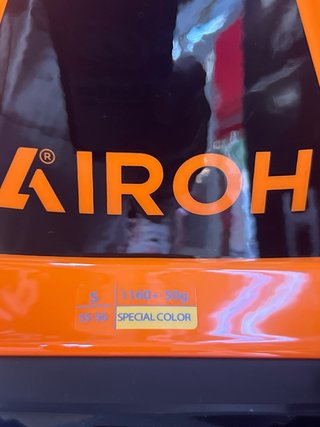 Casco Airoh S Airoh Jet Naranja