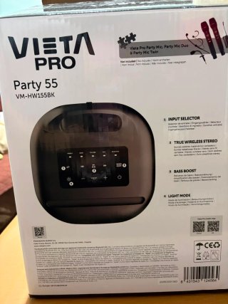 Altavoz Vieta Pro Party 55 + Micrófono
