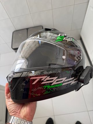 Casco Shark Ridill 2 + Intercom Ejeas Q8