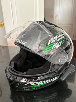 Casco Shark Ridill 2 + Intercom Ejeas Q8