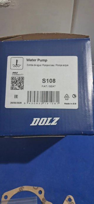 Bomba de Agua DOLZ SEAT 124 1430 131