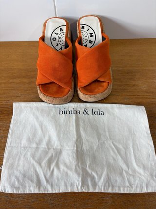 Sandalias Bimba y Lola Naranja