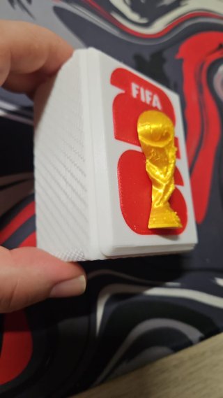 ​Caja Archivador Cromos Mundial 2026 Impresión 3D