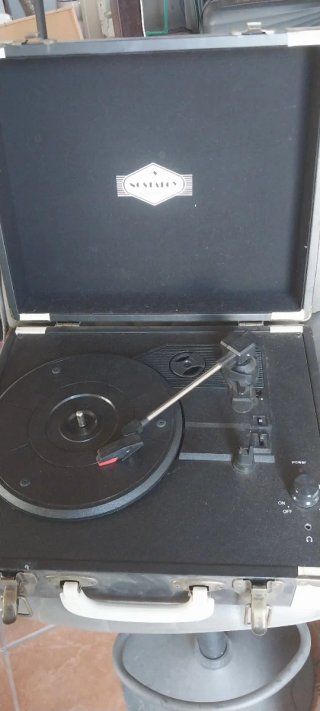 Giradischi con Valigetta Vintage