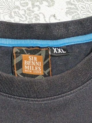 Camiseta Sir Benni Miles XXL Negra