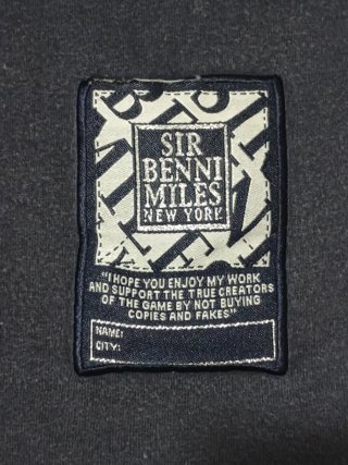 Camiseta Sir Benni Miles XXL Negra