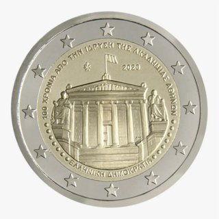 GRECIA 2026 2 euros. Academia