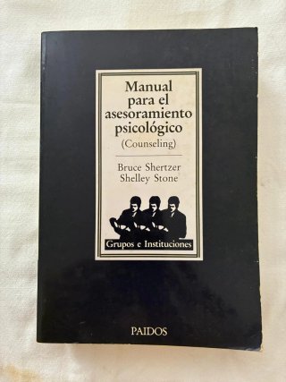 Libro Manual para el asesoramiento psicológico