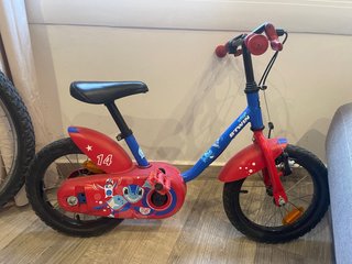 Bicicleta infantil BTWIN rodado 14