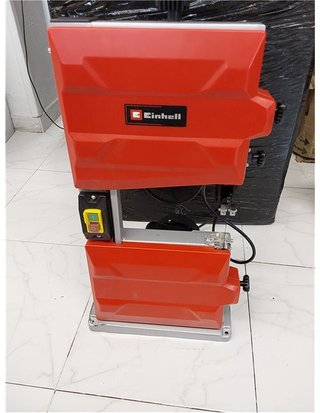 Einhell Sierra de cinta TC-SB 200/1 (250 W - altura de corte máx. 80 mm - diámetro de la conexión de aspiración 36 mm - tope-guía p