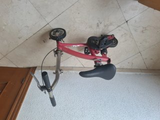 Mini bicicleta rosa