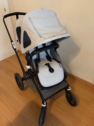 Carro Bugaboo Fox 2 gris: capazo y silla