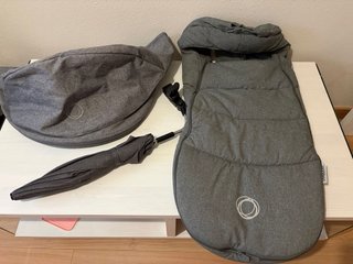 Carro Bugaboo Fox 2 gris: capazo y silla