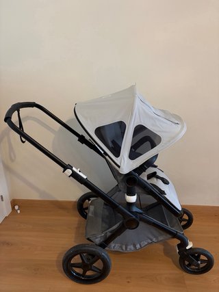Carro Bugaboo Fox 2 gris: capazo y silla
