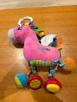Peluche Unicornio Bebé Vip Blandito