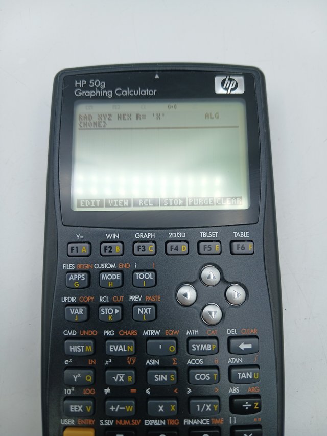 Calculadora Gráfica HP 50g