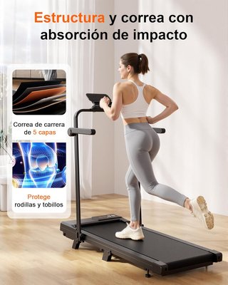 Cinta de Correr Plegable con Mando y App