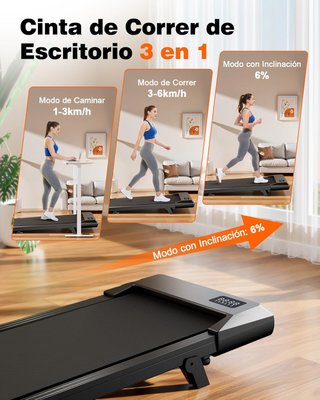 Cinta de Correr Plegable con Mando y App