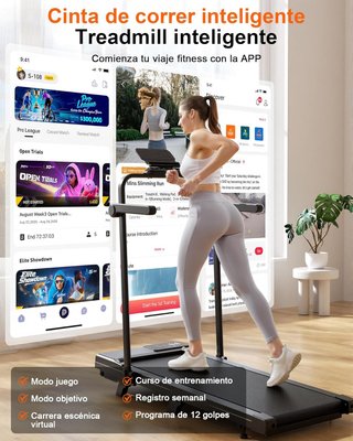 Cinta de Correr Plegable con Mando y App