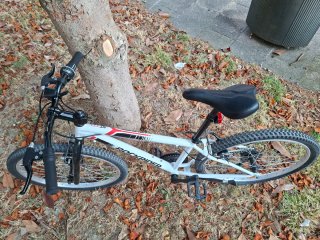 Bicicleta Rockrider ST 100 24 Blanca